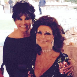 Francesca and Sophia Loren, Festival Napa Valley Tribute to Margrit Mondavi, July 23, 2016. While the Double X crew was out at sea, my lovely wife had the opportunity to meet, dine and converse with Sophia in her native tongue. It was a dream come true, especially when Sophia paid her the ultimate compliment, that she looked like her 30  years ago!